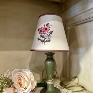 Lampa sa vezom, floral